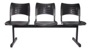 Longarina Plástica 03 lugares